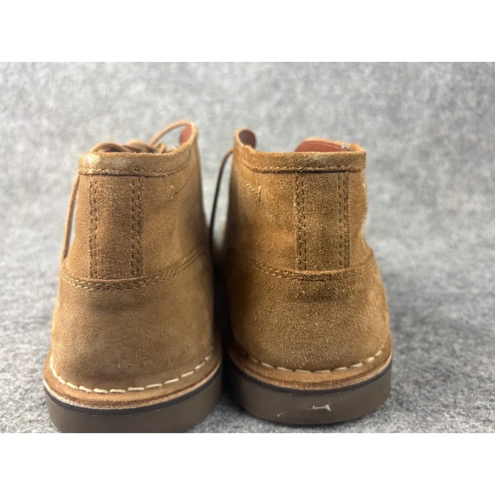 Steve Madden Hacksaw 215 Chukka Boots Mens 11 Tan Suede Lace Up Ankle Boots